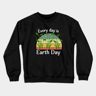 save the planet be a climate change warrior Crewneck Sweatshirt